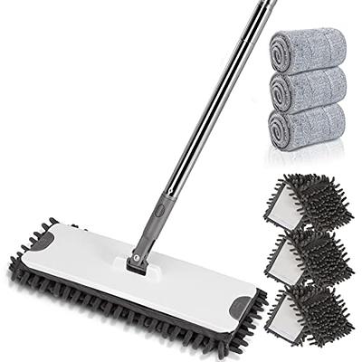 Microfiber Flat Mop for Floor Cleaning, Floor Dust Mop, Wet Dry Mop  Household Cleaning Tools for Hardwood, Vinyl, Laminate, Tile Cleaning -  Yahoo Shopping