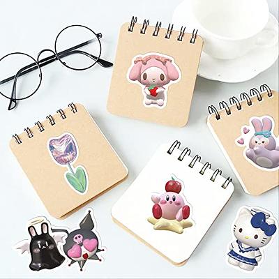 50pcs Cute Cartoon Sanrio Kuromi Stickers For Notebooks, Laptops, Journals,  And Phone Cases Decoration DIY Stickers