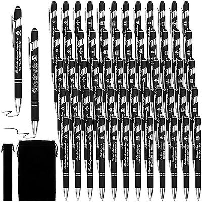 Black Ballpoint Pens Stylus Tip Motivation Inspiration - Temu United Arab  Emirates