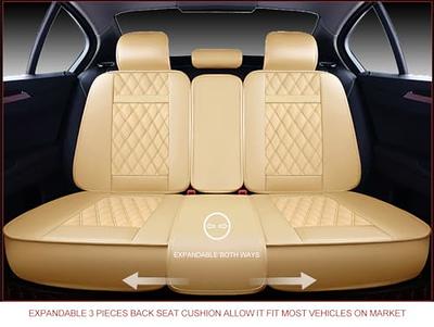  OASIS AUTO Car Seat Covers Premium Waterproof Faux