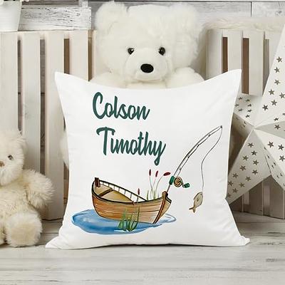 Gone Fishing Personalized Minky Blanket