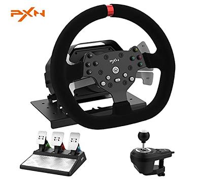 Logitech G920 Driving Force Racing Wheel and Floor Pedals, Real Force  Feedback, Stainless Steel Paddle Shifters, Leather Steering Wheel Cover for  Xbox Series X
