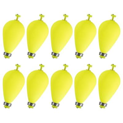 Dr.Fish 30 Pack Oval Foam Floats Trout Floats Fishing Rig Floats Pompano  Walleye Catfish Crawler Harness Bead Stopper Sinker Stops Yellow 0.37X0.65  in - Yahoo Shopping