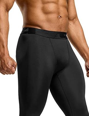 TSLA Men's Compression Pants, Cool Dry Athletic Workout Running