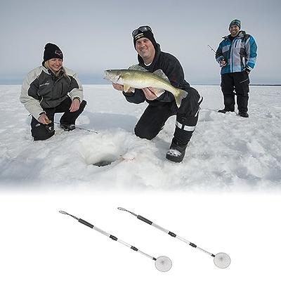 Ice Fishing Gear,Adjustable Ice Fishing Skimmer Scoop,Outdoor