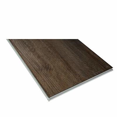 MSI McKenna 7 inch x 12 inch Luxury Vinyl Flooring, Rigid Core Planks, LVT  Tile, Click Lock Floating Floor, Waterproof LVT, Sample, Wood Grain Finish