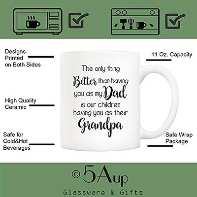 Grandpa Coffee Travel Mug, Grandpa Gift For Christmas