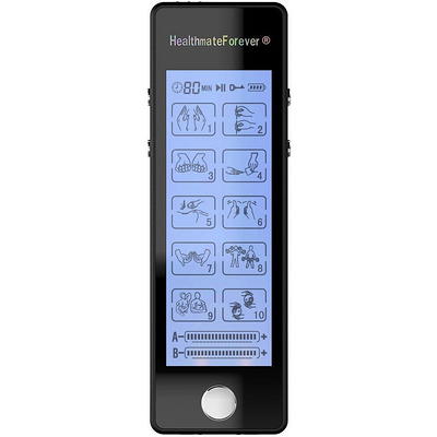 Tens Muscle Stimulator Unit - Digital Display Pulse Massager for Back and  Knee Pain Relief - Physical Electro-Therapy or Rehabilitation by Bluestone