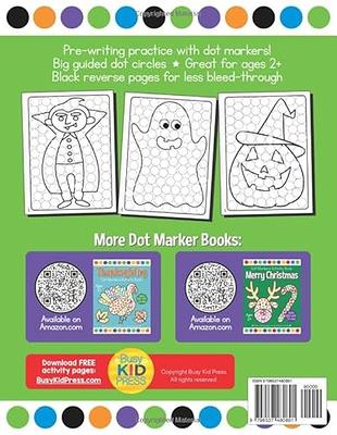 Happy Halloween Dot Markers Activity Book Ages 2-4: Easy Toddler and  Preschool Kids Paint Dauber Coloring Book (Halloween Dot Marker Coloring) -  Yahoo Shopping