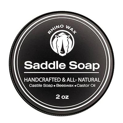  Rhino Wax - Saddle Soap for Leather Cleaning - Natural