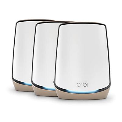 NETGEAR Orbi Whole Home Tri-band Mesh WiFi 6 System (RBK852) – Router with  1 Satellite Extender | Coverage up to 5,000 sq. ft., 100 Devices | AX6000