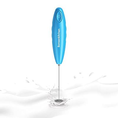 Zulay Powerful Milk Frother Handheld Foam Maker for Lattes - Whisk Drink  Mixer for Coffee, Mini Foamer for Cappuccino, Frappe, Matcha, Hot Chocolate  by Milk Boss (Metallic Ice Blue) - Yahoo Shopping