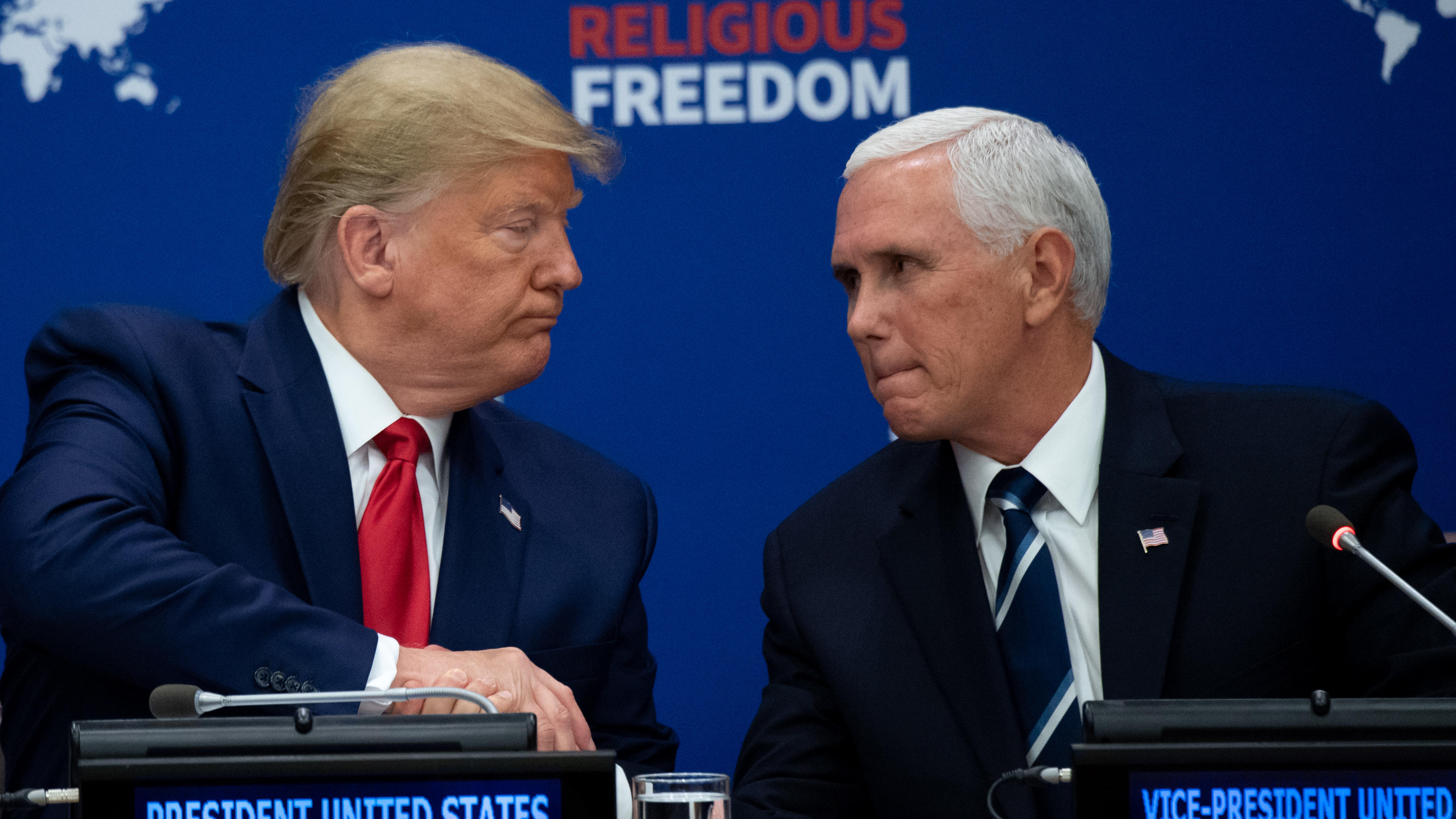 Trump's Ukraine scandal puts Pence to the test