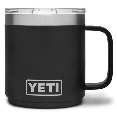 REAL YETI 20 Oz. Travel Mug With Stronghold Lid Laser Engraved Black  Stainless Steel Yeti Rambler Vacuum Insulated YETI 