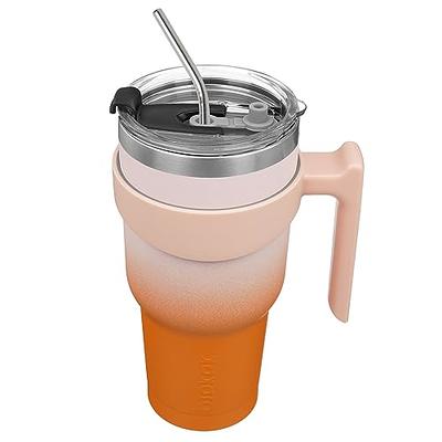 Hydrapeak 25 Oz Grande Insulated Stainless Steel Tumbler With Lid And Straw  Seashell : Target