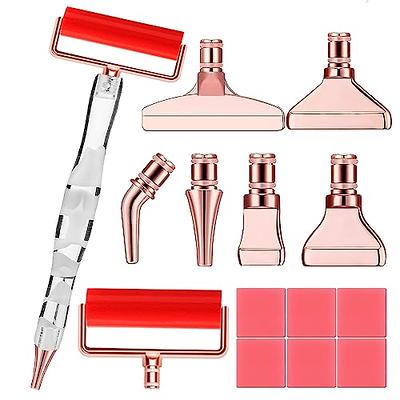 Sonsage Metal Tips Diamond Art Painting Resin Pen Pink 5D Ergonomic  Diamonds Art Roller Accessories and Tools Set Dots Round Square Drill Wax  Pens Only Holder Supplies - Yahoo Shopping