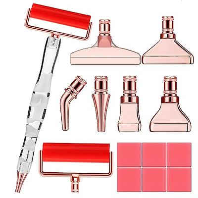 Diamond Painting Resin Pen 5D Ergonomic Diamond Art White Roller Accessories  and Tools Set Dots Round Square Drill Wax Pens Holder Supplies 