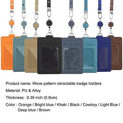 Plifal Badge Holder with Retractable Reel, Flower ID Name Tag Work Badge  Clip Botanical Heavy Duty Vertical Card Protector Cover Case for Work  Office Nurse Medical Student Teacher Women - Yahoo Shopping