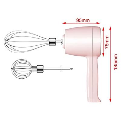 Egg Beater 5-Speed Cordless Portable Mixer Electric Hand Mixer