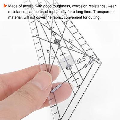 Quilting Ruler, 12X12Inch Stripology Rulers for Quilting, Slotted