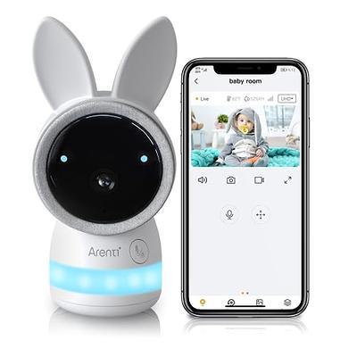 BOIFUN 5 Smart Baby Monitor, 2K WiFi Baby Camera Via Screen and App  Control, Temper& Humidity Sensor, Night Vision, 2-Way Talk, Cry& Motion