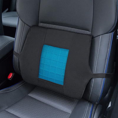 Motor Trend Cooling Car Seat Cushion with Memory Foam, Made with Orthopedic Gel for Maximum Coccyx Comfort & Back Pain Relief, Ideal Office Chair