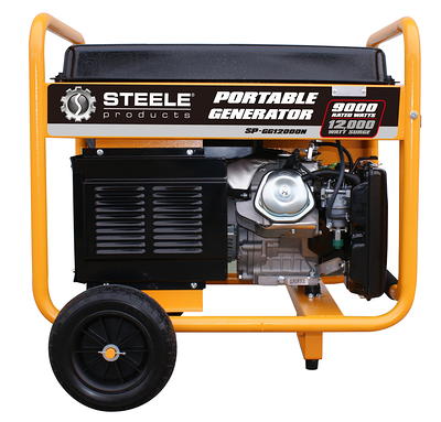 Steele Products 12,000-Watt Gasoline Powered Electric Start Portable  Generator EPA Approved - Yahoo Shopping
