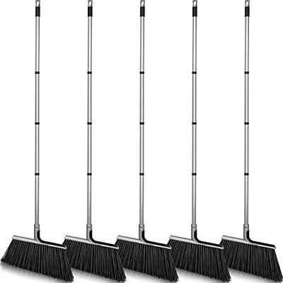 Push Broom with Long Handle, Floor Brush 47.6 inch Soft Bristle Broom 12.2  Wide for Cleaning Bathroom Kitchen Patio Garage Deck Tile - Yahoo Shopping
