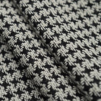 Black & White Yarn Dye Tweed Fabric