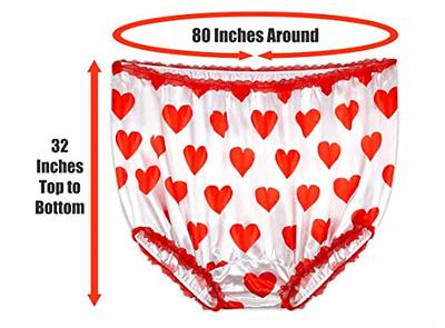 Giant Grand Mama Heart Underwear - Big Momma Funny Joke Gift Underwear For  Women or Men - A