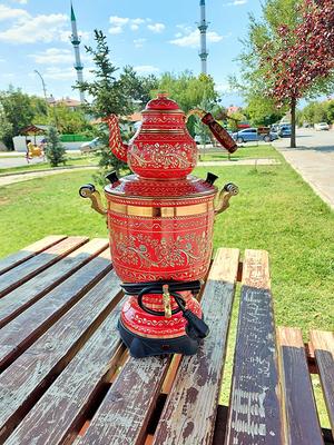 Copper Electric Samovar, Turkish Tea Maker, Turkish Kettle, Wedding gift