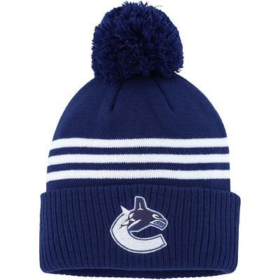 Men's Adidas Navy Seattle Kraken COLD.RDY Cuffed Knit Hat with Pom