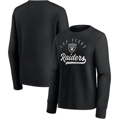 Las Vegas Raiders Fanatics Branded Long and Short Sleeve Two-Pack T-Shirt -  Black/White