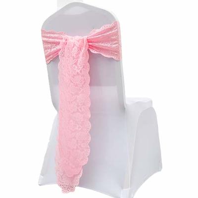 50 PCS Satin Chair Sash Chair Decorative Bow Designed Chair Cover Chair  Sashes for Thanksgiving Wedding Holiday Banquet Party Home Kitchen  Decoration