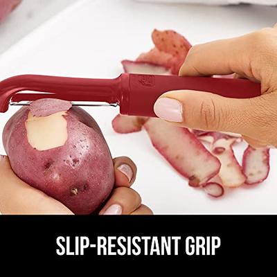 Gorilla Grip Sharp Stainless Steel Swivel Vegetable Peeler
