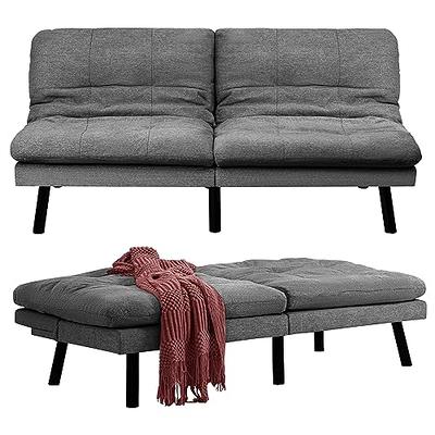 Convertible Sleeper Sofa, Futon Sofa Bed With Split Back Design