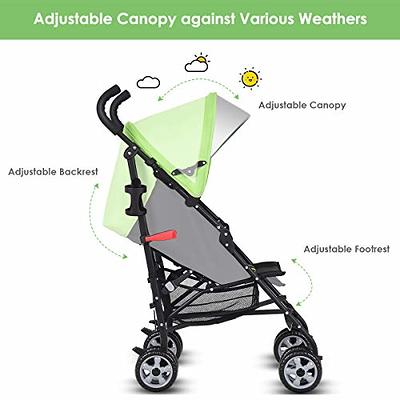 HONEY JOY Double Stroller, Compact Lightweight Stroller Side by Side,  Adjustable Canopy, Cup Holder & Storage Bag, Travel Stroller for Airplane,  Foldable Twin Umbrella Stroller for Infant and Toddler - Yahoo Shopping
