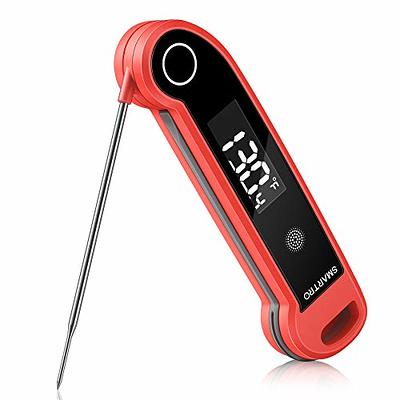 MANVINS Digital Meat Thermometer, Waterproof Instant Read Food Thermometer  for Cooking and Grilling, Kitchen Gadgets with Backlight & Calibration for  Candy, BBQ Grill, Liquids, Beef, Turkey,(DT123-2) - Yahoo Shopping