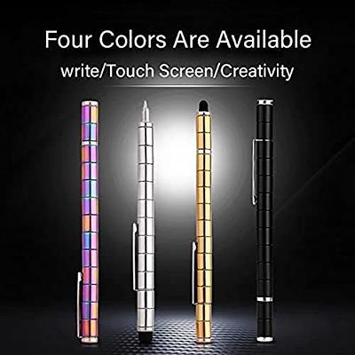 BACORFEA Magnetic Pen, Decompression Fidget Pen, Novel Cool Pen Ballpoint  Pen, for Kids or Teen Boys Gift (B)