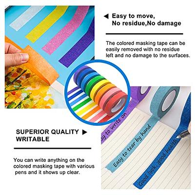 6Pcs 25mm 1 inch Wide 20m 21 Yards Masking Tape Painters Tape