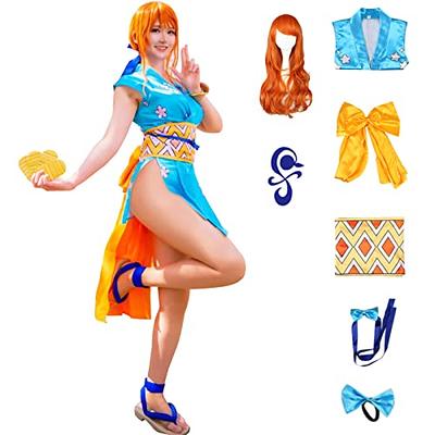  2 Pcs Nami tattoo cosplay Animation Cartoon logo