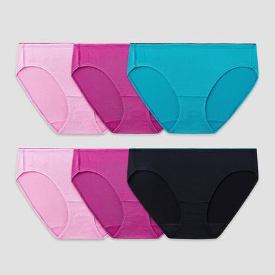 Fruit of the Loom Women's 6pk Breathable Micro-Mesh Bikini Underwear -  Colors May Vary 7 - Yahoo Shopping