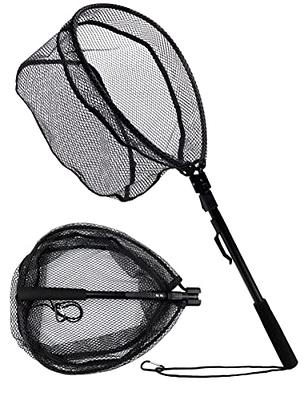 Fly Fsihing Net Retractable Fish Net Fly Fishing Landing Net for