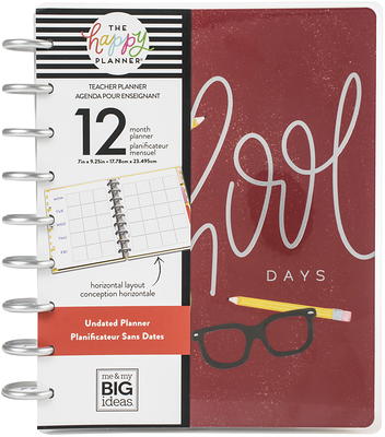 Happy Planner 12 Month 2024 Woodland Seasons Classic Vertical Planner