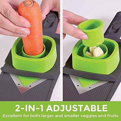 SupMaKin Safe Mandoline Slicer, Upright Vegetable Slice Potatoes