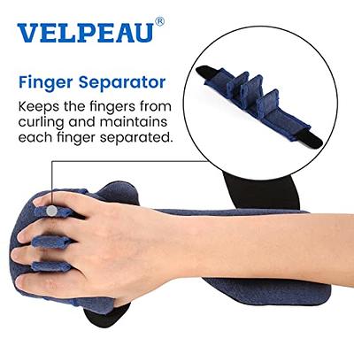 Velpeau Stroke Resting Hand Splint with Squeeze Stress Balls - Night  Immobilizer Wrist Brace with Thumb Support - Finger Stabilizer Wrap for  Muscle Atrophy, Arthritis, Carpal Tunnel Pain (Left-S) - Yahoo Shopping