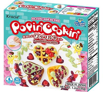 Kracie Popin Cookin DIY Candy Making Kit with English Instructions, Assorted Variety Set, Multiple Packs Tanoshii Bento, Ramen and Waffle, Cakes, Sus