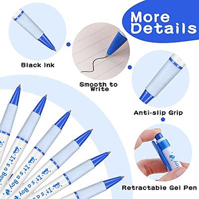 Bewudy Pastel Gel Ink Pens, 12 Pcs 0.5mm Aesthetic Gel Pens Fine Point  Retractable Gel Pens Cute Ball Point Pen Black Ink Writing Pens Rollerball  Pens School Gift Supplies (Pink) - Yahoo Shopping