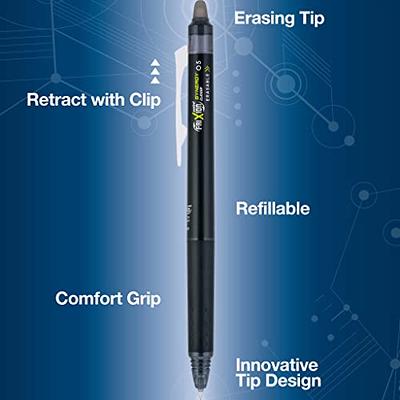 Pilot Retractable Gel-Ink Pens, Extra Fine Point, Blue, 12 pack