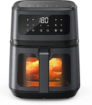 Deco Chef Digital 5.8QT Electric Air Fryer Black